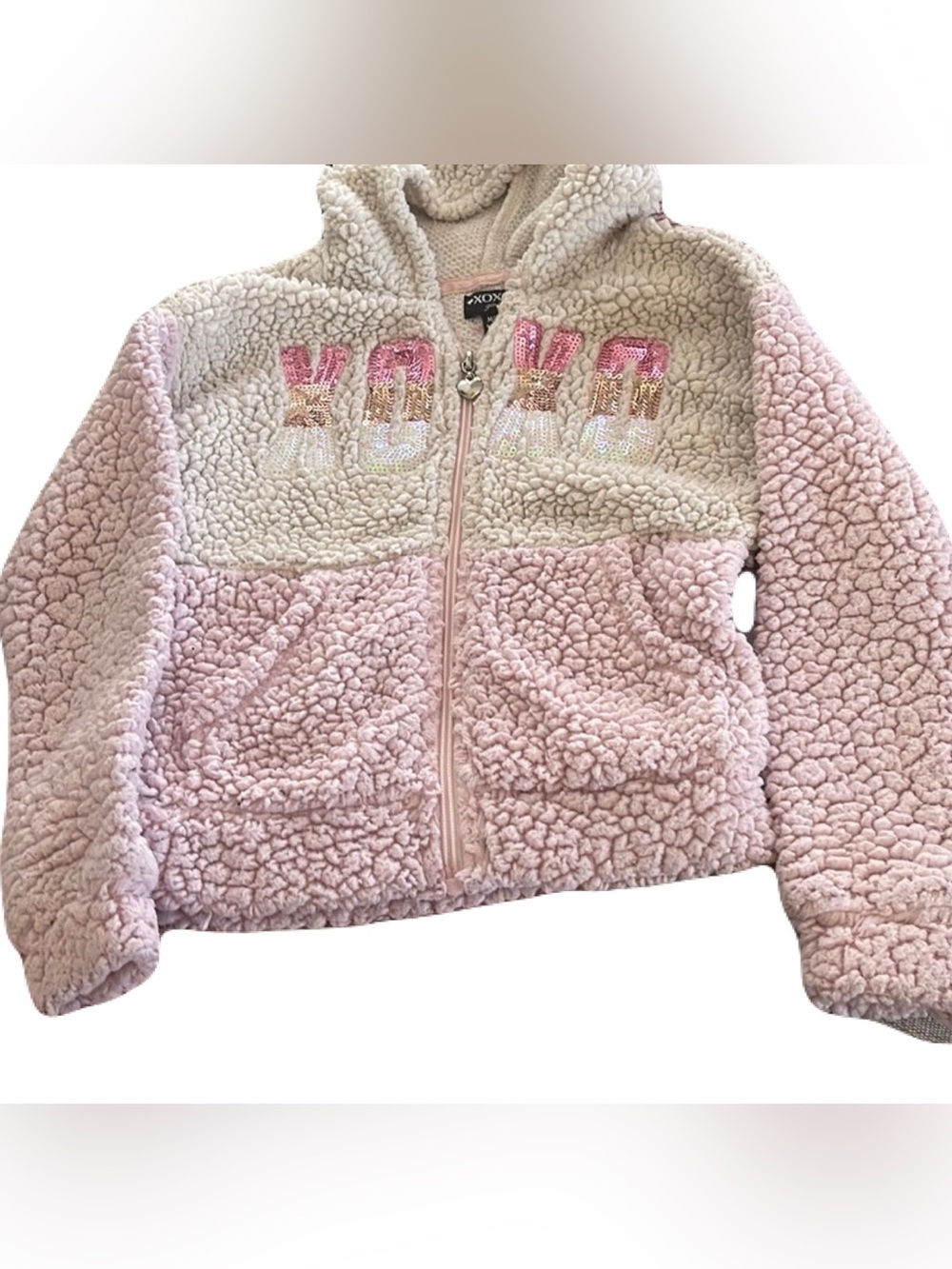 Xoxo Girls Zip Sweater